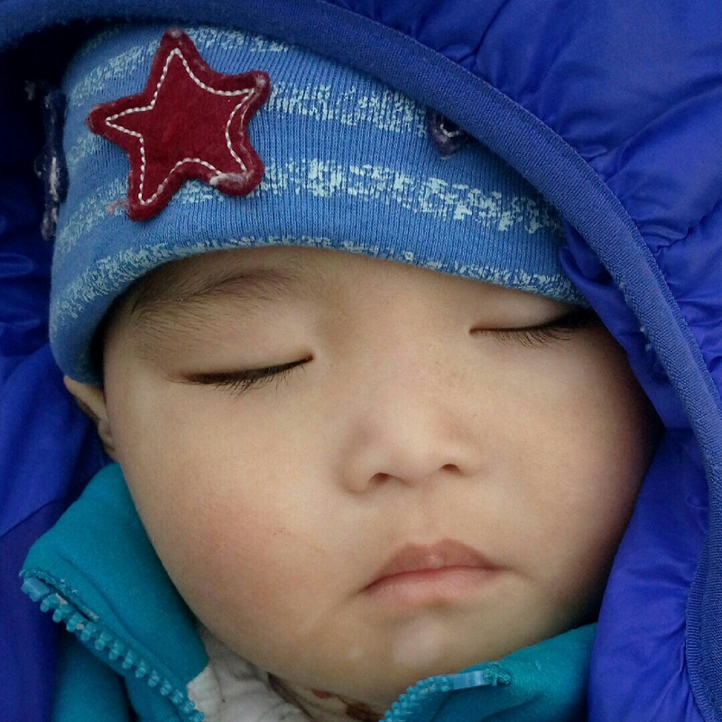天空很蓝