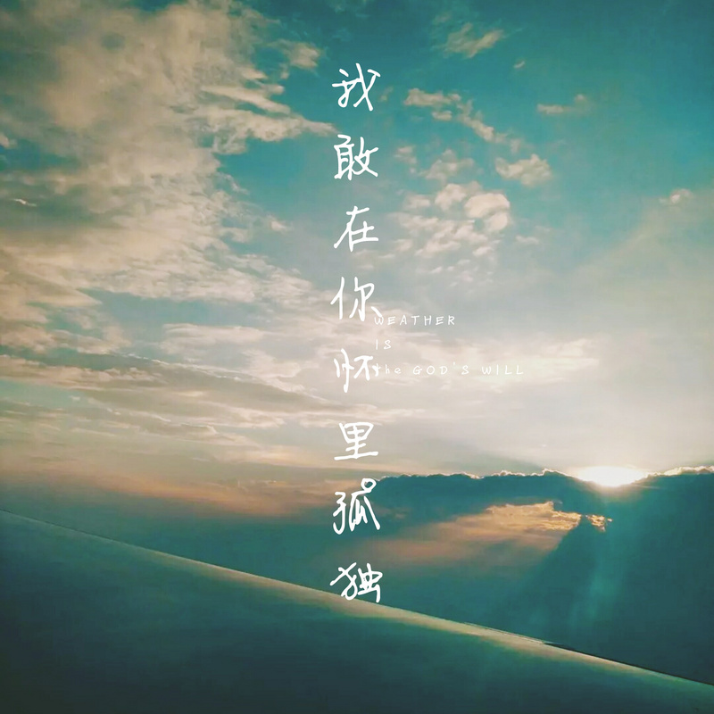 我敢在你怀里孤独