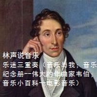 林声说音乐--乐迷三重奏（音乐与我；音乐纪念册--伟大的作曲家韦伯；音乐小百科--电影音乐）