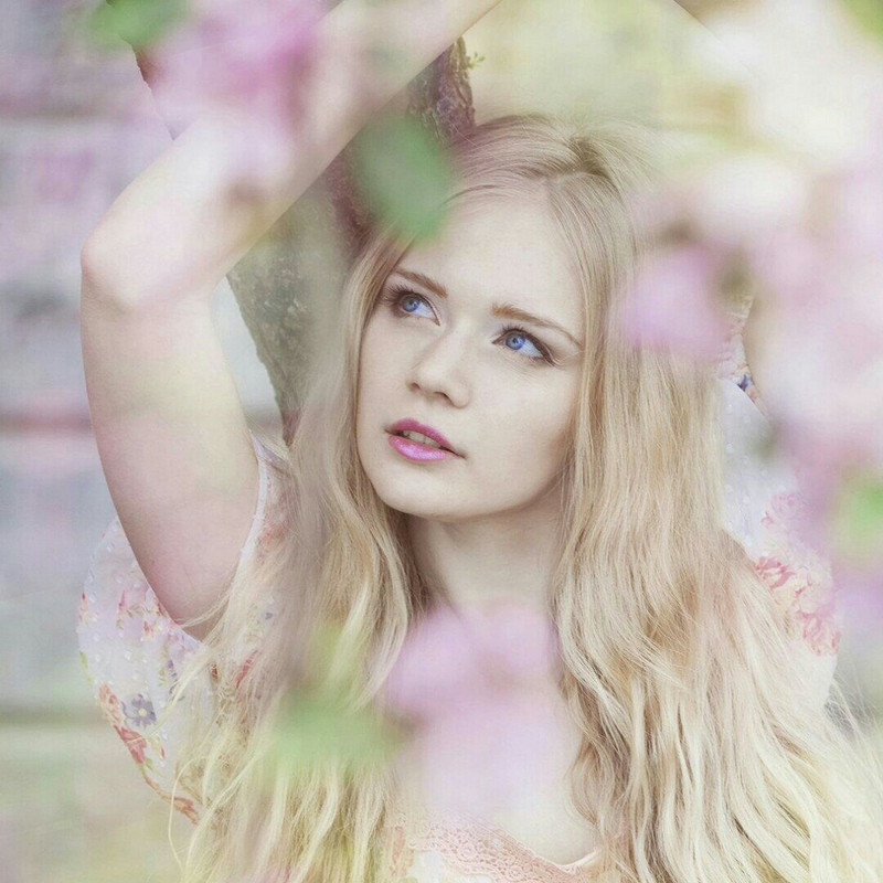 花与少女