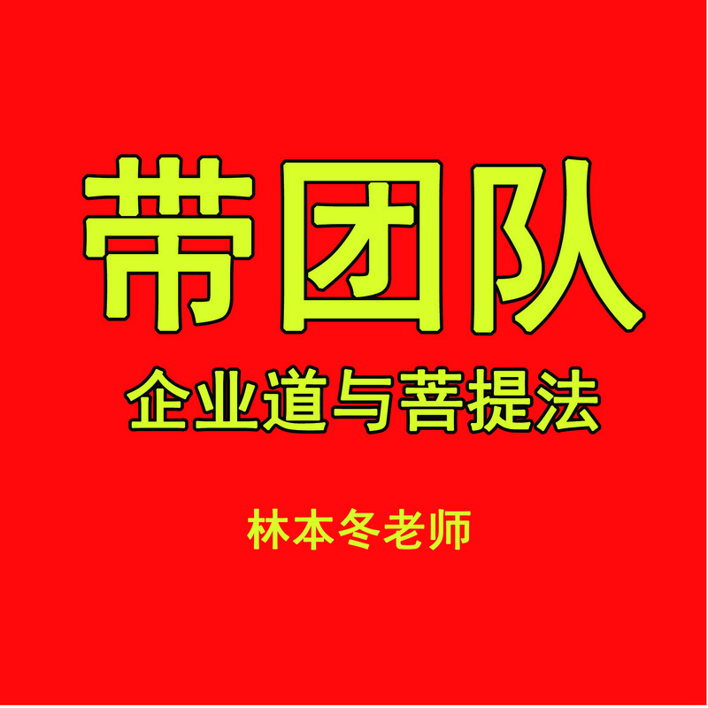 带团队-企业道与菩提法