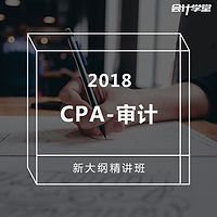 2018注册会计师考试-CPA审计精讲课