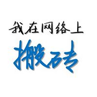 我在网络上搬砖