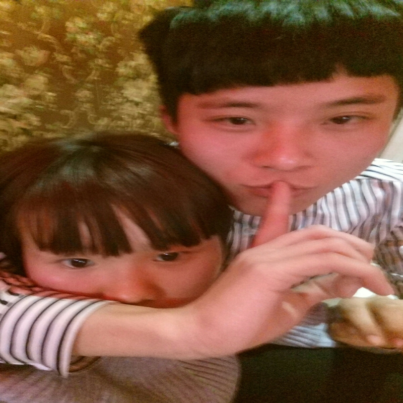 진준 뽀뽀해