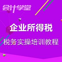 企业所得税会计真账实操培训