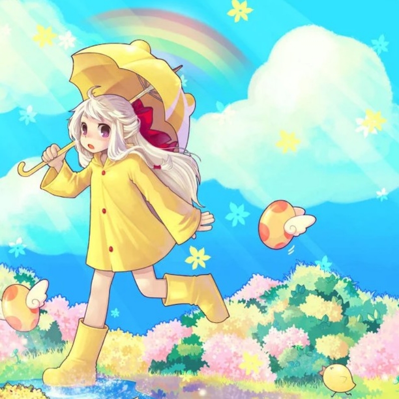 一朵粑粑花。