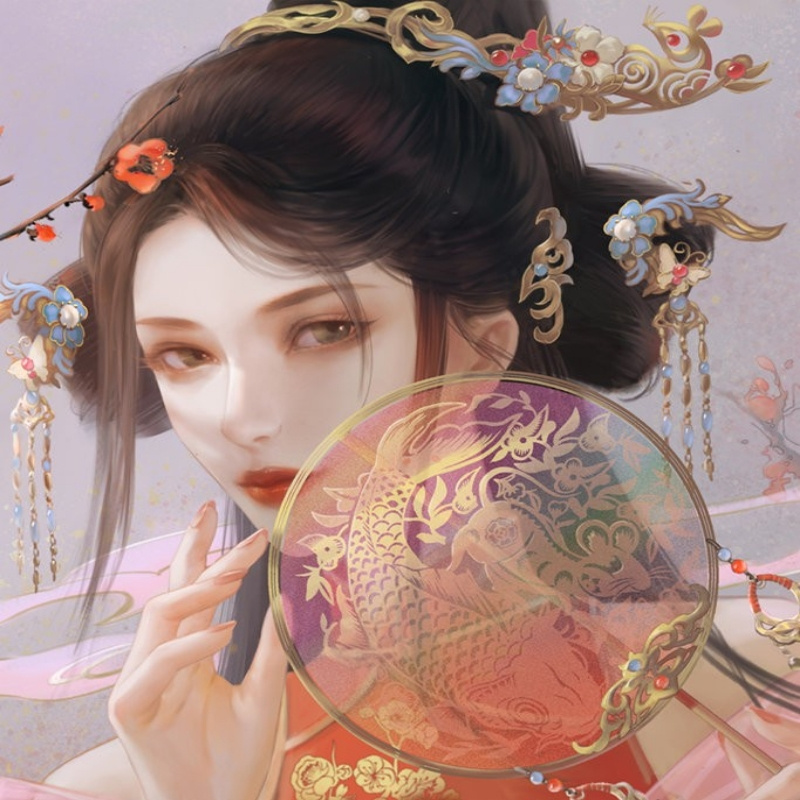 笑看君怀她笑颜。