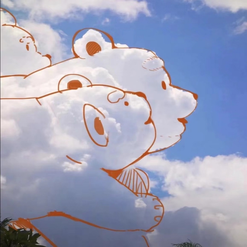  梦见。