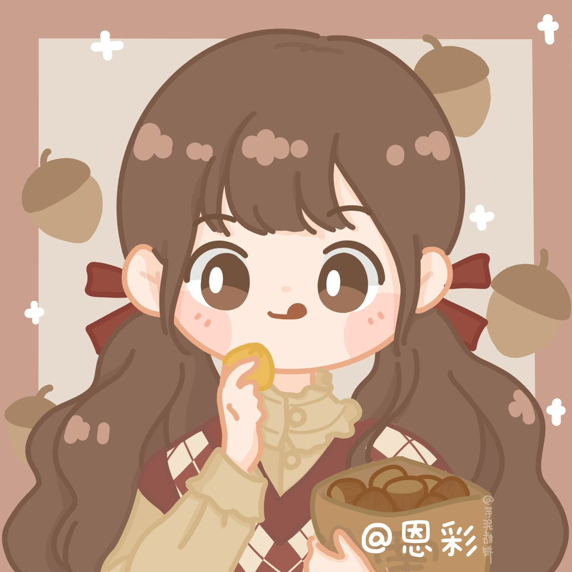 恩彩和松子欧尼捉泥鳅（变白版）