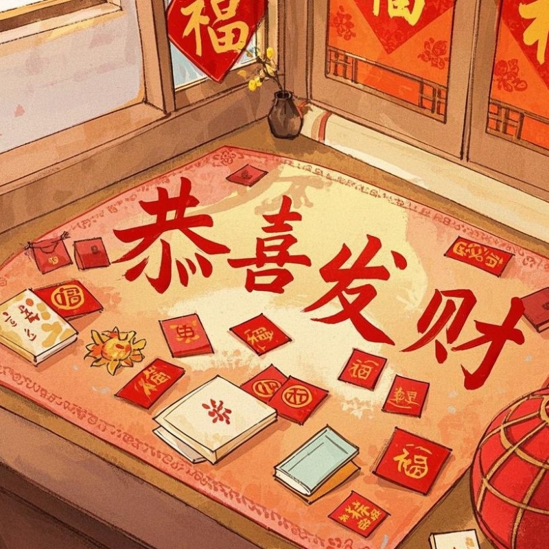 恭喜发财，好运拿来。