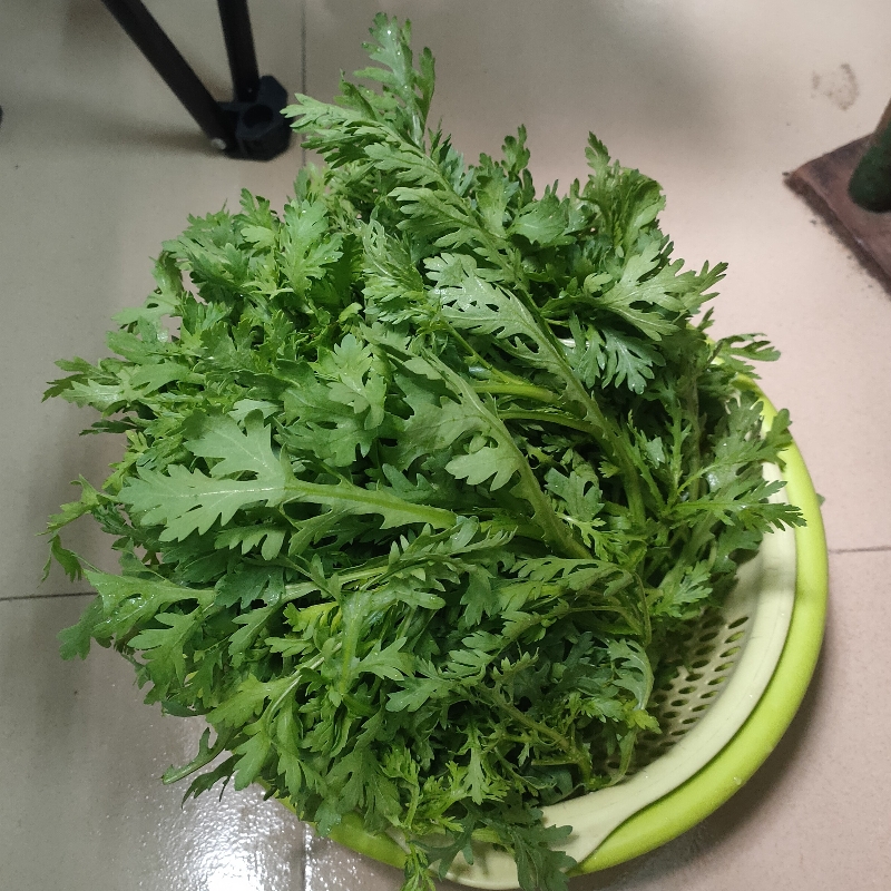 蒜蓉茼蒿菜