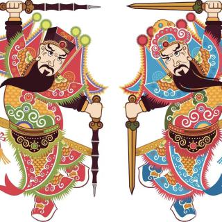 唐朝门神