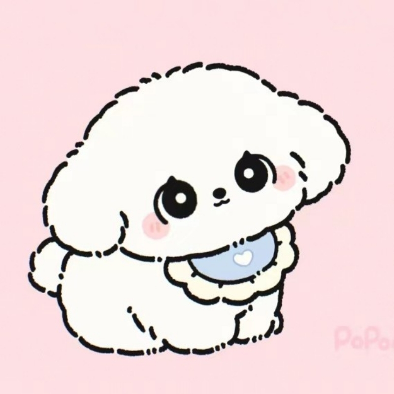 小比熊毛绒绒