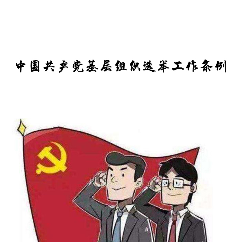 中国共产党基层组织选举工作条例