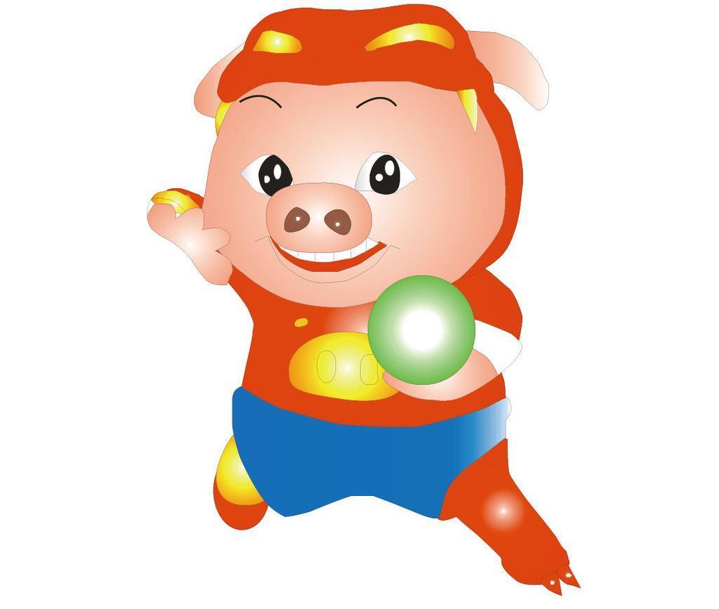 呆头呆脑的猪小二