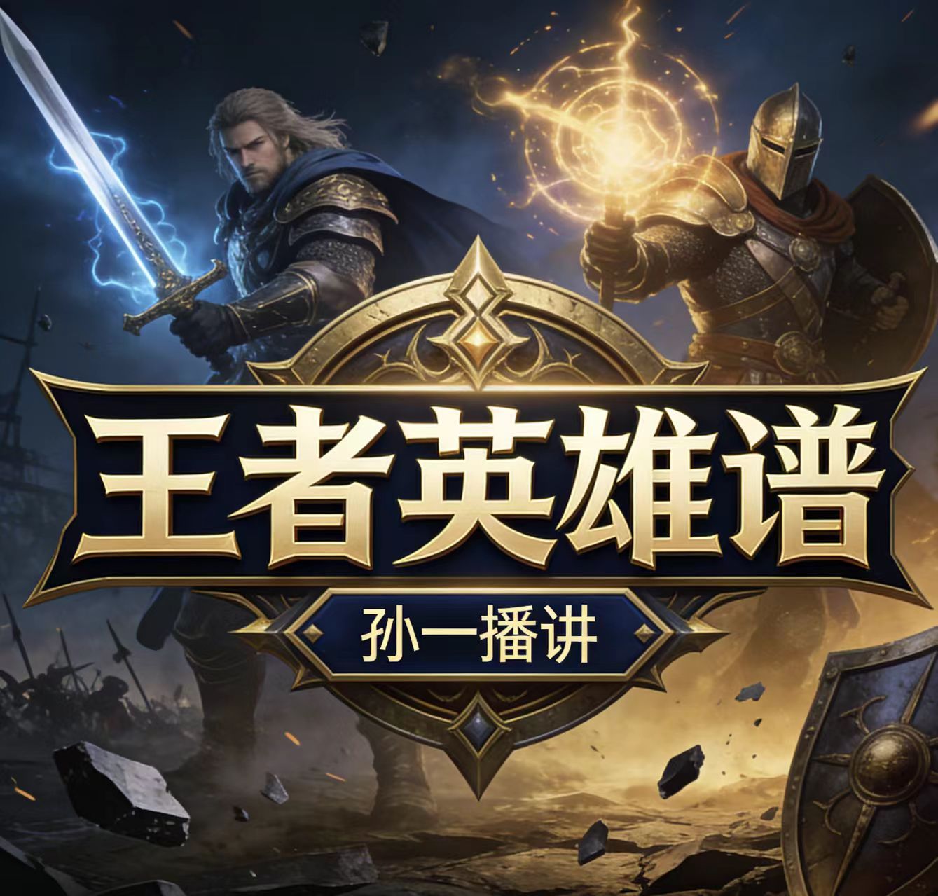 孙一评书：王者英雄谱