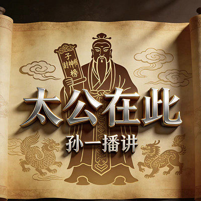 孙一评书：太公在此