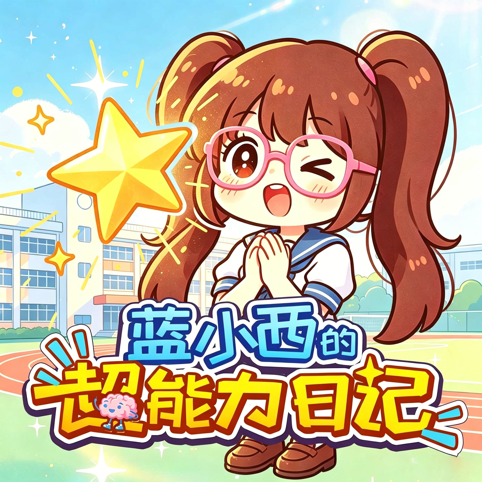 蓝小西的超能力日记丨爆笑校园|系统脑洞