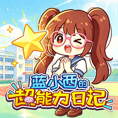 蓝小西的超能力日记丨爆笑校园|系统脑洞
