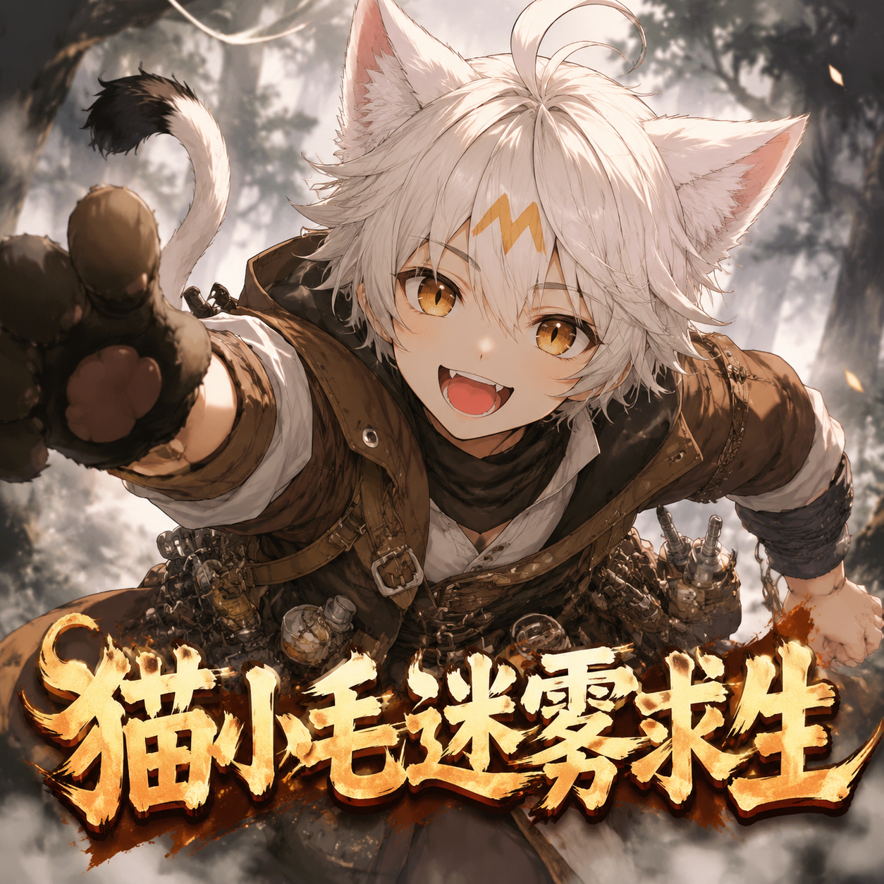 猫小毛迷雾求生（少儿爆笑冒险逆袭）