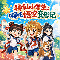 神仙小学生：哪吒悟空变形记丨爆笑校园神话