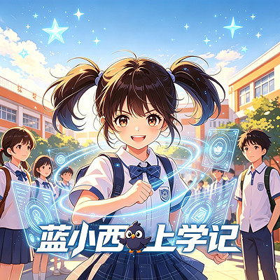 蓝小西爆笑上学记丨二年级校园奇幻日常