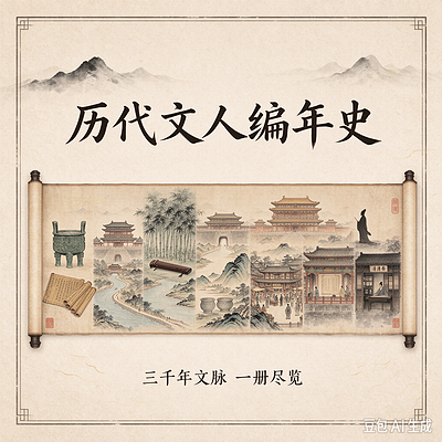 历代文人编年史