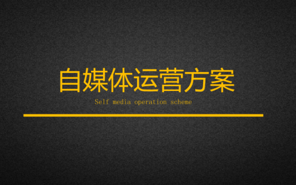 自媒体运营手册——大咖分享