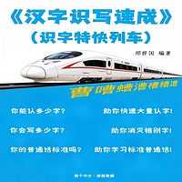 汉字识写速成(识字特快列车)