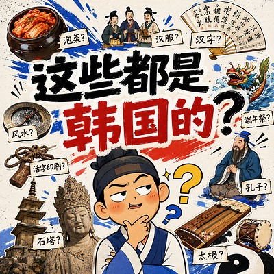 这些都是韩国的？