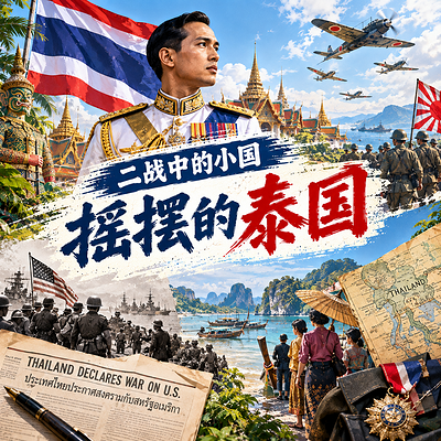 二战中的小国：摇摆的泰国
