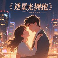逆光拥抱