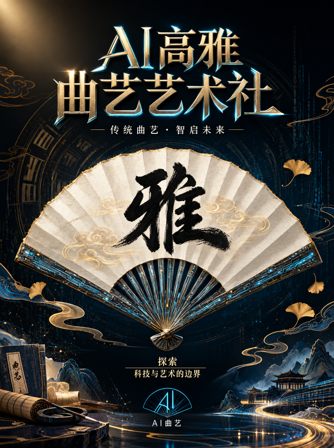 AI高雅曲艺艺术社
