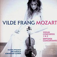 莫扎特《小提琴协奏曲、交响协奏曲》