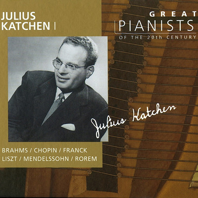 20世纪伟大钢琴家《朱利叶斯·卡钦》
