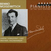 20世纪伟大钢琴家《班诺·莫伊塞维奇》