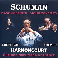 阿格丽奇、克莱默《舒曼·两部协奏曲》
