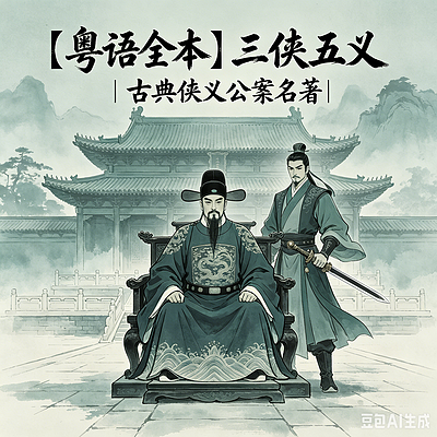 【粤语全本】三侠五义｜古典侠义公案名著