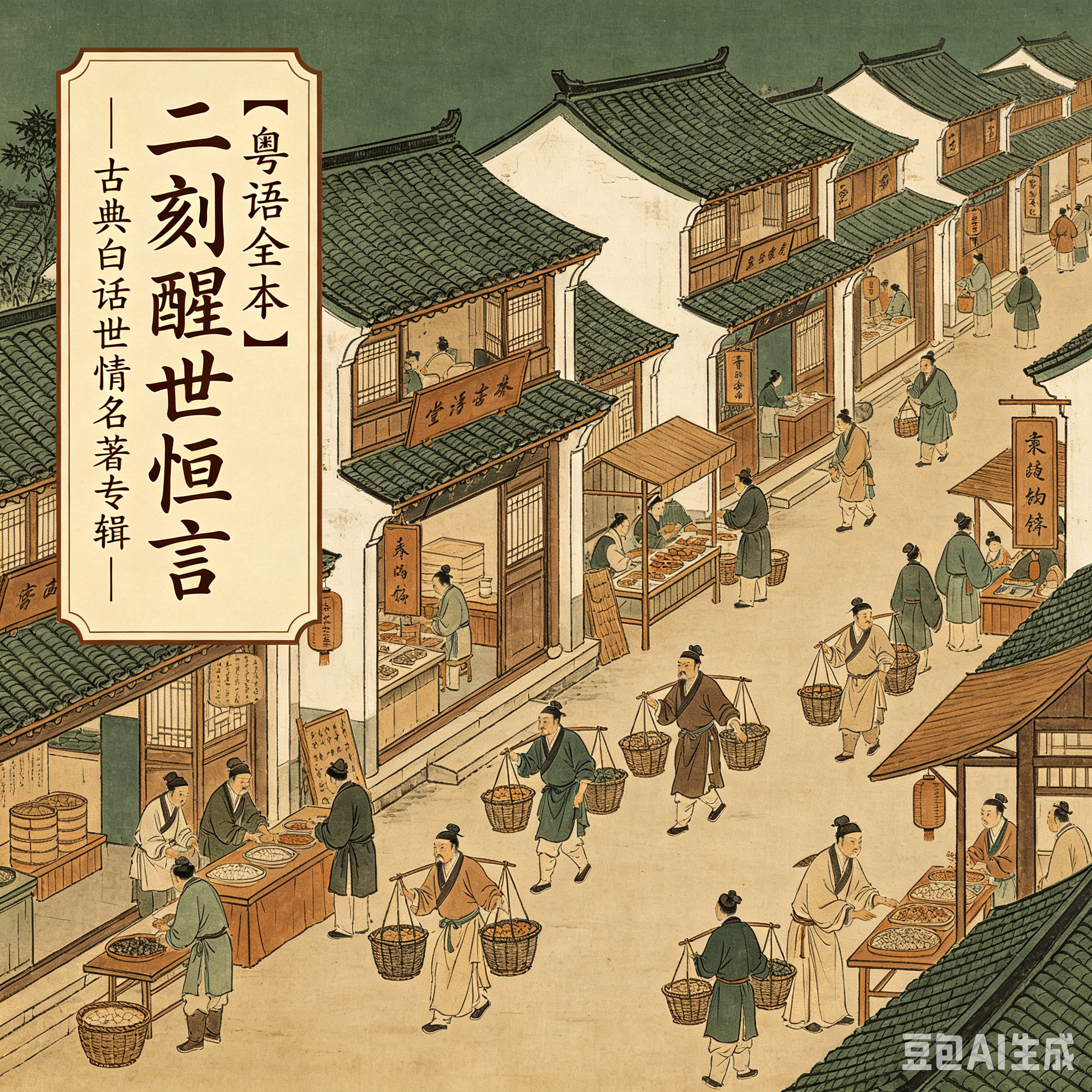 【AI粤语全本】二刻醒世恒言｜民间传奇