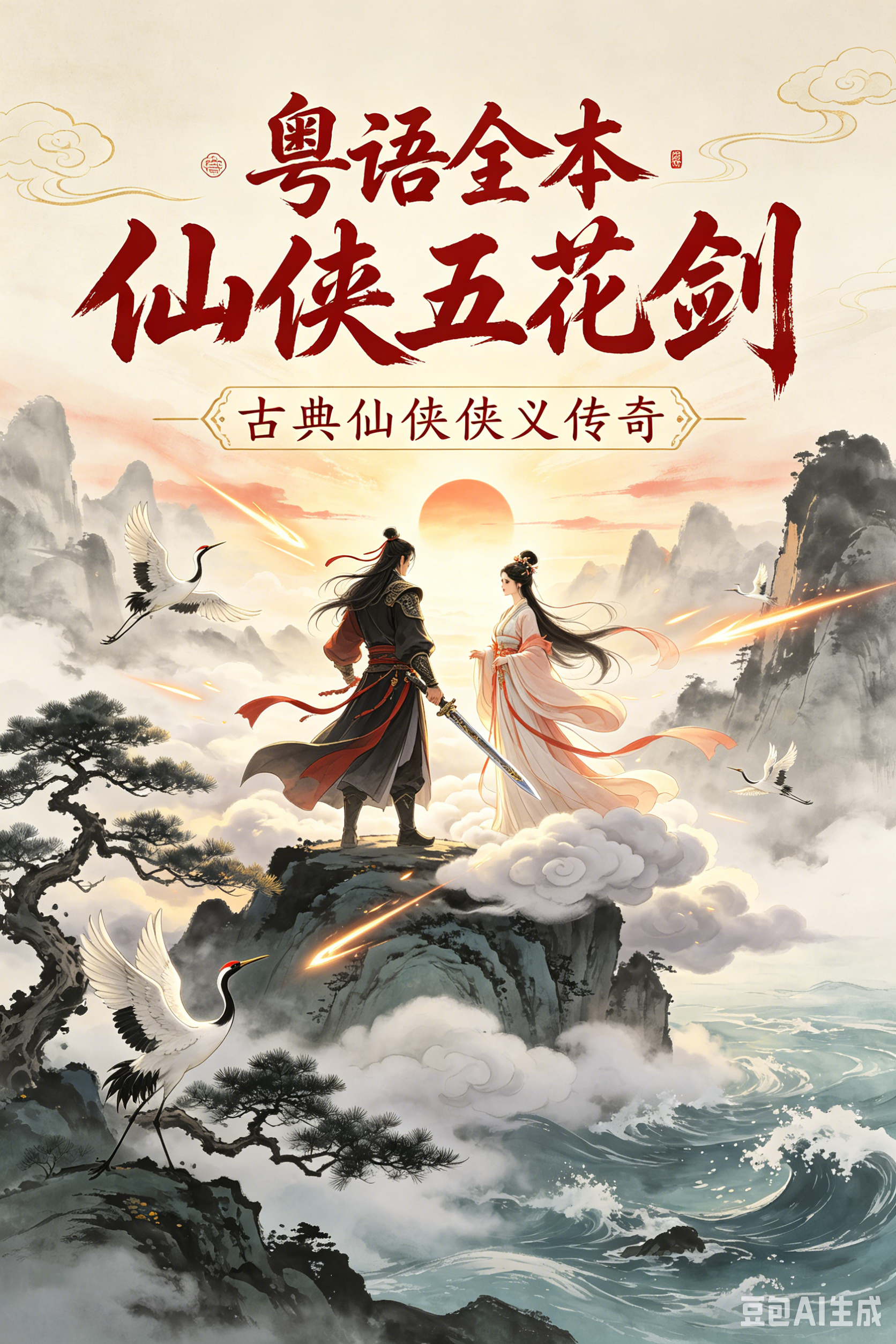 【AI粤语全本】仙侠五花剑｜古典仙侠侠义