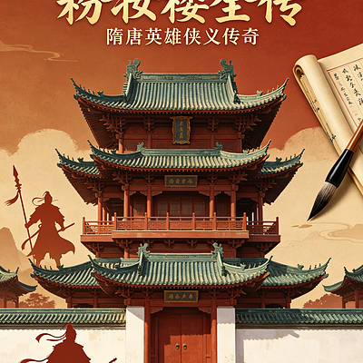 【粤语全本】粉妆楼全传｜隋唐英雄侠义传奇