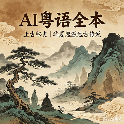 【AI 粤语全本】上古秘史|华夏起源传说