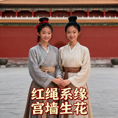 红绳系缘，宫墙生花