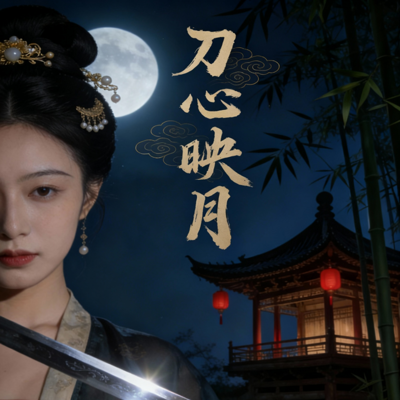 刀心映月
