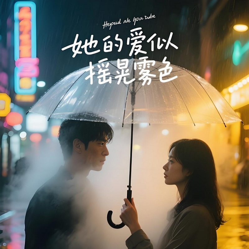 她的爱似摇晃雾色