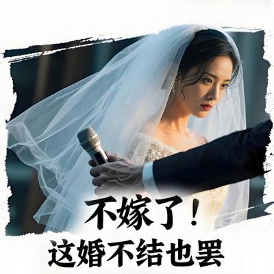 不嫁了！这婚不结也罢
