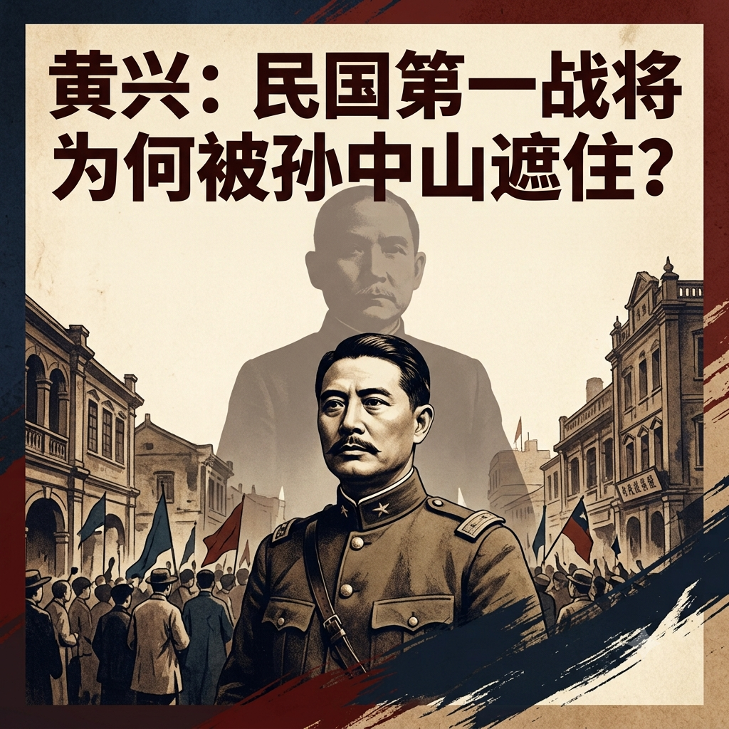 黄兴：民国第一战将为何被孙中山遮住？