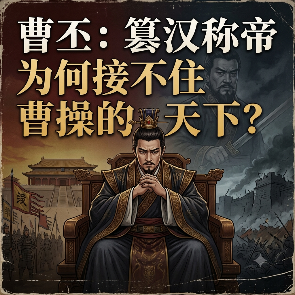 曹丕：篡汉称帝，为何接不住曹操的天下？