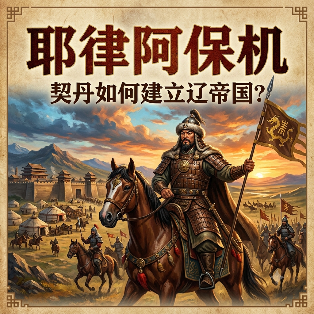 耶律阿保机：契丹如何建立辽帝国？