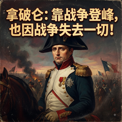 拿破仑:靠战争登上巅峰,也因战争失去一切!